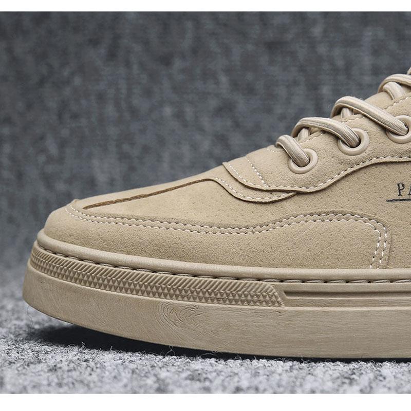 Men's Sport Shoes Non-slip Wear-resistant Light Weight Shoes Spring and Autumn Skateboarding Shoes Casual Sneakers Breathable Running Shoes