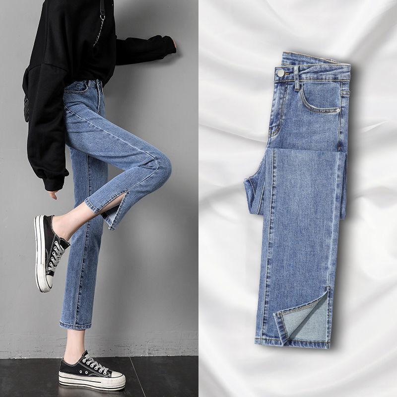 Skinny Jeans Ladies Trend Spring Summer and Autumn High Waist and Thin Pencil Pants