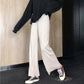 Fried Street Pants Women's Autumn and Winter Plus Velvet Sweatpants Ins Tide Loose and Thin Students All-match