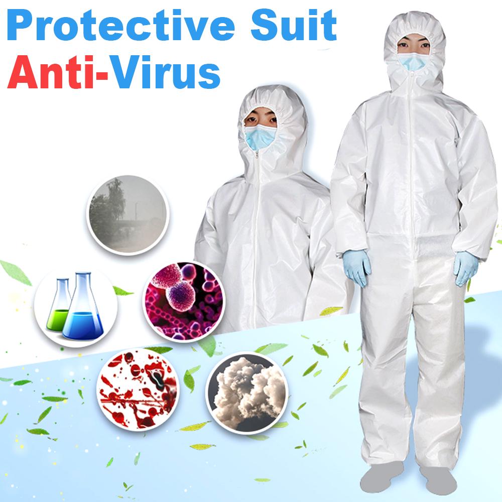 3-layer Disposable Medical Protective Clothing Non-woven Safety Protective Coveralls