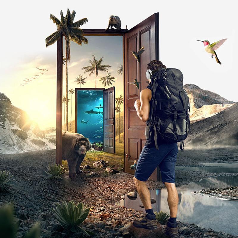 10th Generation VR Glasses Immersive 3D Stereo Phone Glasses Storm 3d Head-mounted Home Film and Television