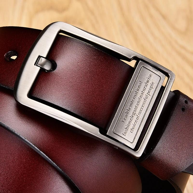 Men's Belt Casual Leather All-match Belt Men's Trouser Belt Business Formal Belt Mens Leather Belts Mens Leather Belts Mens Leather Belts