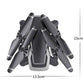 Folding Remote Control Aircraft Model Aerial HD Professional Quadcopter Automatic Return To Home Drone