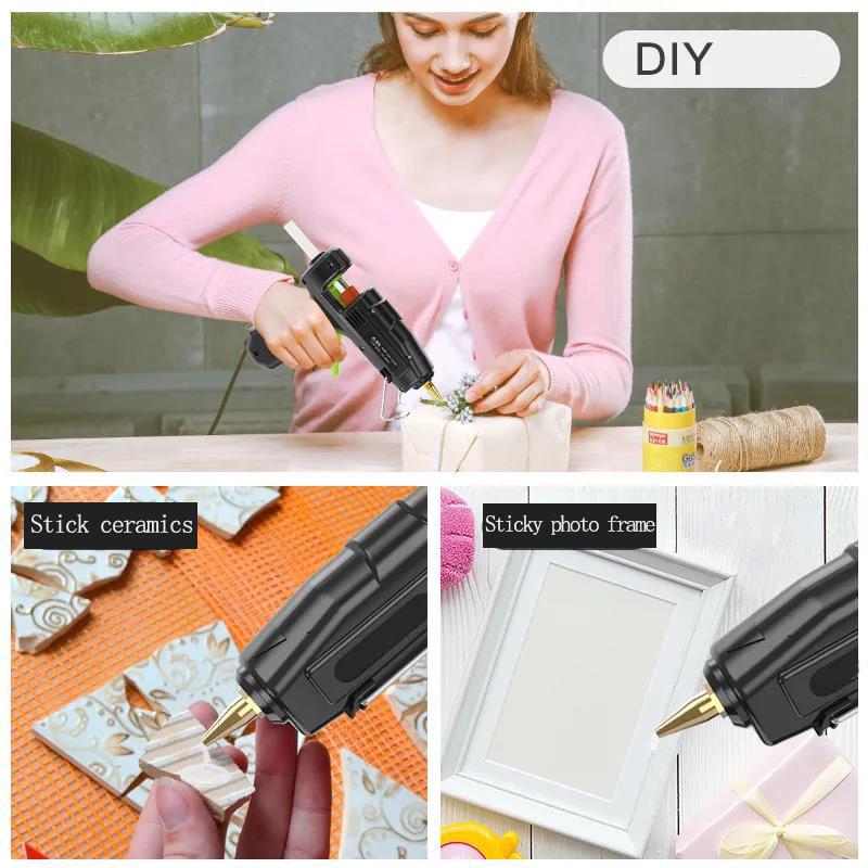 Electric-hot Melt Gun Household DIY Repair Tool Set 100W Large Glue Gun Industrial Tools