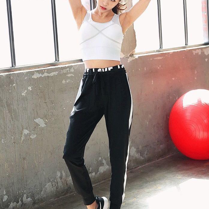Women's Spring Sports Pants Loose Gym Running Quickly Dry Pants Summer Morning Running Thin Casual Pants