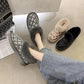 Snow Boots Women's Short Tube Cotton Shoes All-match Flat Bread Shoes Plus Velvet Short Boots Winter Women's Shoes