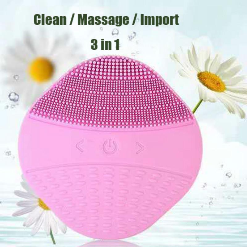 Sensory Electric Cleansing Instrument Face Washing Pore Cleaner Facial Beauty Charging Ladies