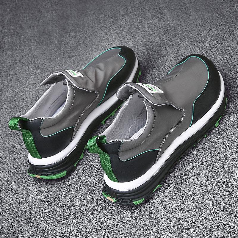 Leather Men Shoes Casual Shoes Men Sneakers Italian Breathable Leisure Male Footwear Homme