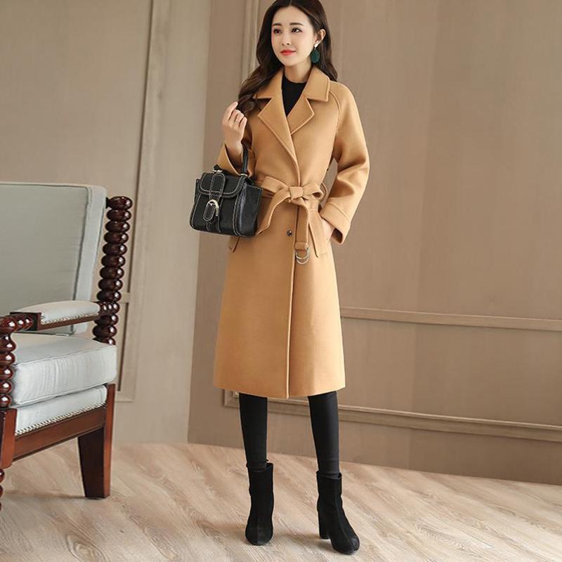 Elegant Fashion Trend Women's Jacket Winter Temperament Queen Imitation Mink Velvet Thick Warm Women's Trench Coat