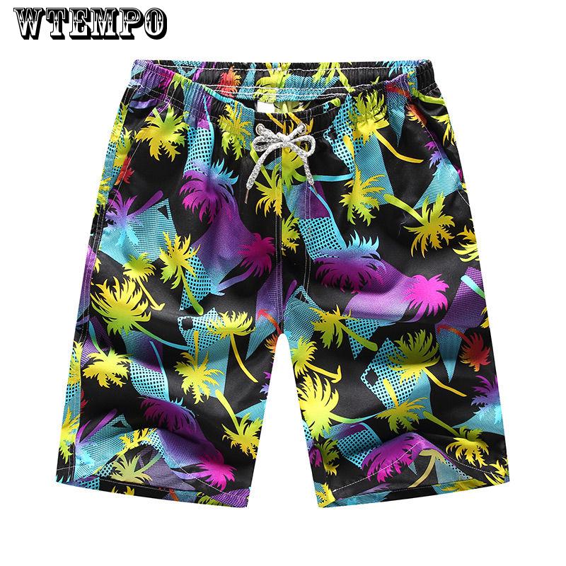 WTEMPO Sports Short Beach Shorts Surfing Swimming Boxer Trunks Bathing Suits Swimwear