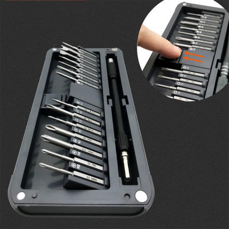30 In 1 Screwdriver Set Multi-function Screw Driver Bits Screwdrivers for Phone Watch Home Appliances Repair Hand Tools