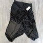 WTEMPO Sexy Lace Side Split Chiffon Wide-leg Pants Loose High Waist Ankle-Length Pants Trousers Cool and Breathable Women