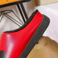 Winter Ladies Leather Warm Slippers Plus Velvet Thickening Plus Cotton Non-slip Wear-resistant Waterproof Cotton Slippers