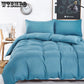 4pcs/set Solid Color Bedding Set Duvet Cover Bedding Sheet Pillowcase 4 Pieces Set