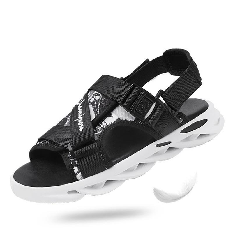 Summer Men's Breathable Sandals Men's Non-slip Dual Purpose Sandals Beach Shoes