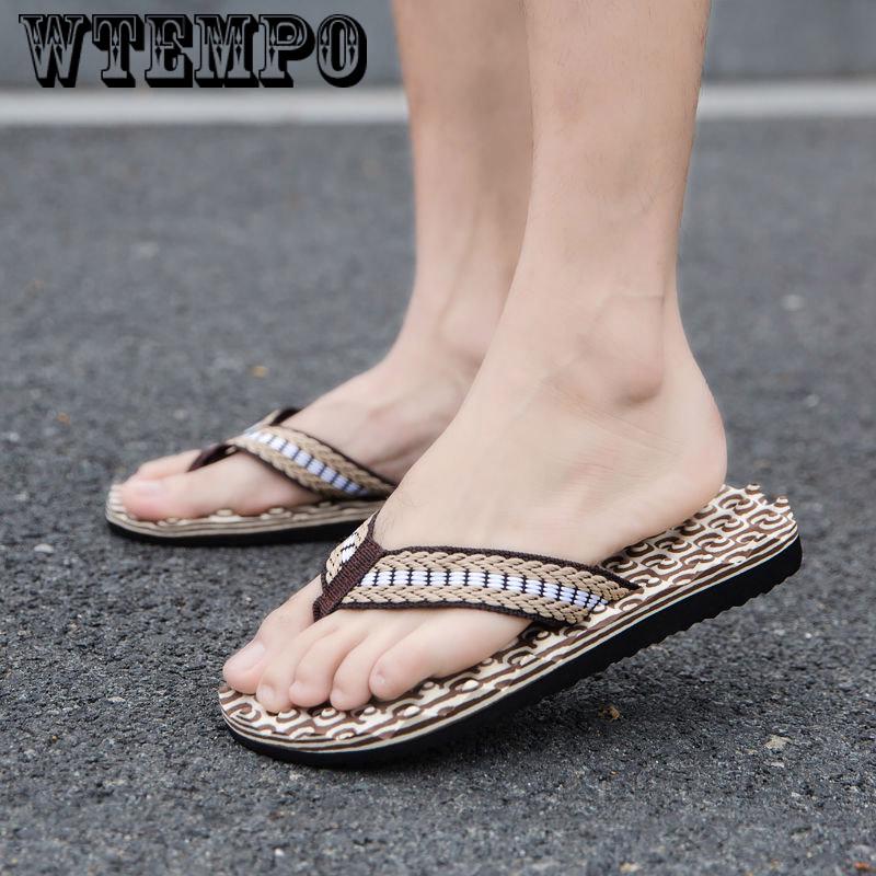 Summer Men's Slippers Flip Flops Men's Sandals and Slippers Non-slip Soft Bottom Fashion Camouflage
