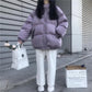 Cotton-padded Jacket Women's Winter Cotton-padded Jacket Korean Style Loose and Thick Student Short Down Padded Jacket
