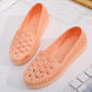 Summer Plastic Bird's Nest Hole Shoes Breathable Hollow Female Sandals Nurse Shoes Soft Bottom Non-slip Mother Shoes Flat Bottom Students