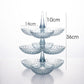 Fruit Tray Living Room Coffee Table Net Red Creative Fashion Plastic Multi-layer Fruit Tray Home New High-end Candy Tray