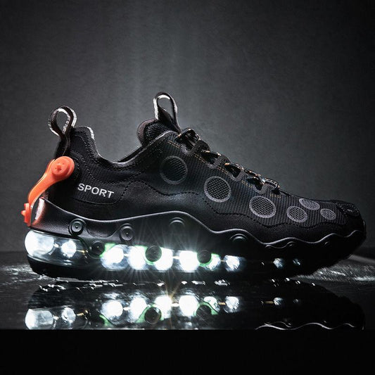 Casual Shoes Summer Men's Shoes, Sports Shoes Korean Version of The Old Shoes, Mesh Cushion, Cushioning Increased Shock