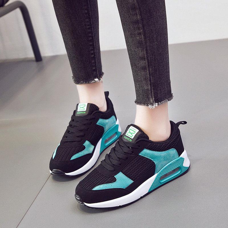 Sports Shoes Women Running Shoes Wild Autumn Shoes Student Dad Casual Shoes Thick Bottom Shoes Tide Shoes