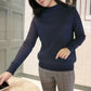 Pofulove Half Turtleneck Bottoming Shirt Sweater Women Autumn Winter Black Pullover Slim Shirt