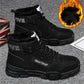 Autumn Martin Boots Men's Casual High-top Shoes Tooling Boots Plus Velvet Warm Cotton Shoes Waterproof Men's Shoes