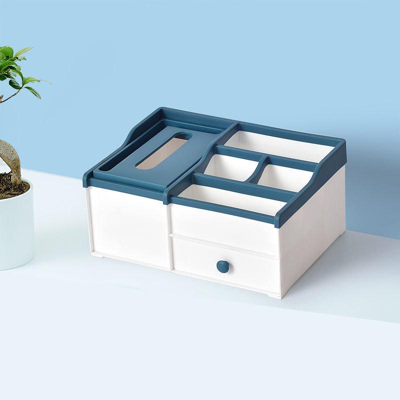 Multifunctional Paper Box Home Living Room Desktop Storage Box Bathroom Tissue Box Bedroom Office Paper Box