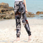 Seaside Vacation Beach Pants Ladies Summer Thin Harem Bloomers Anti-mosquito Pants Loose Cotton Silk Pajamas