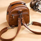 Multifunctional Backpack Handbag Trend Korean Fashion Simple and Versatile Soft Leather Small Backpack