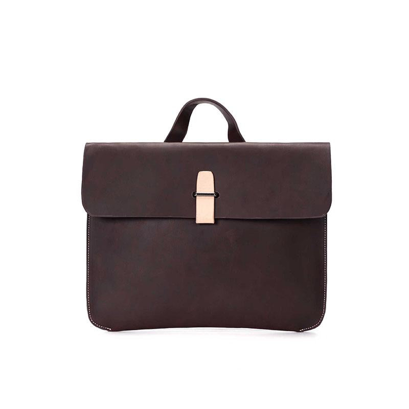 Business Briefcase Men PU Leather Zipper Waterproof Handbag Shoulder Bag Travel Messenger Bags