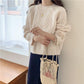 Autumn and Winter Hedging Loose and Versatile Short Outer Wear Lazy Wind Top Knit Sweater