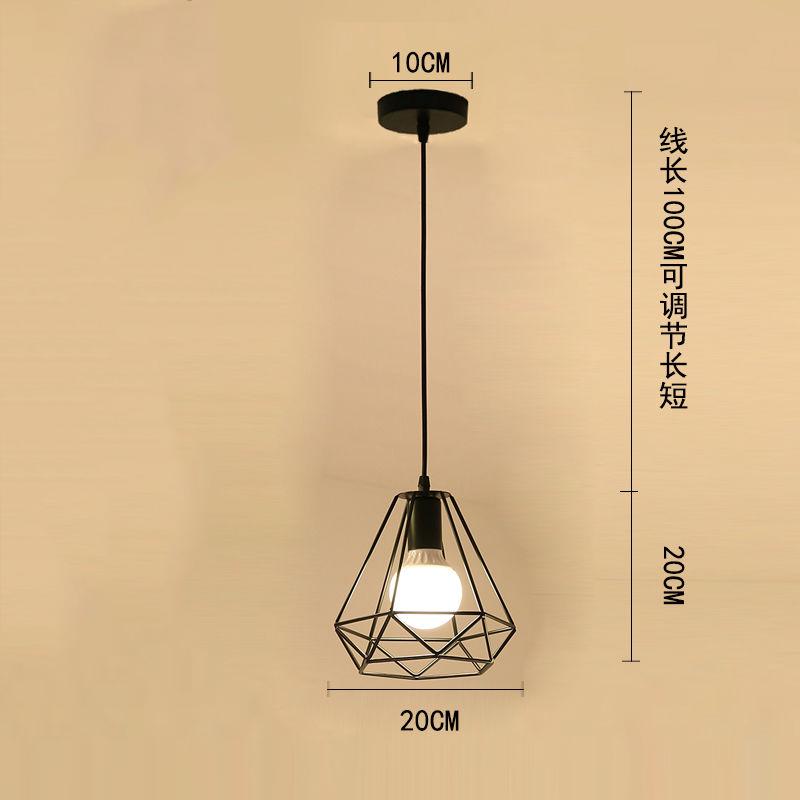 Industrial Wind Vintage Cement Chandelier Creative Art Cafe Restaurant Bar Personality Chandelier
