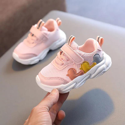 Summer Baby Sneakers Female Baby Shoes 0-1-3 Years Old Soft-soled Children's White Shoes Male Children's Sports Net Shoes