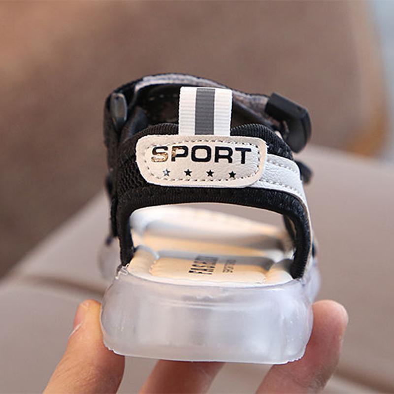 1-5 Years Old Children's Shoes Light-up Shoes Boys Baby Sandals Summer Girls Light-up Shoes