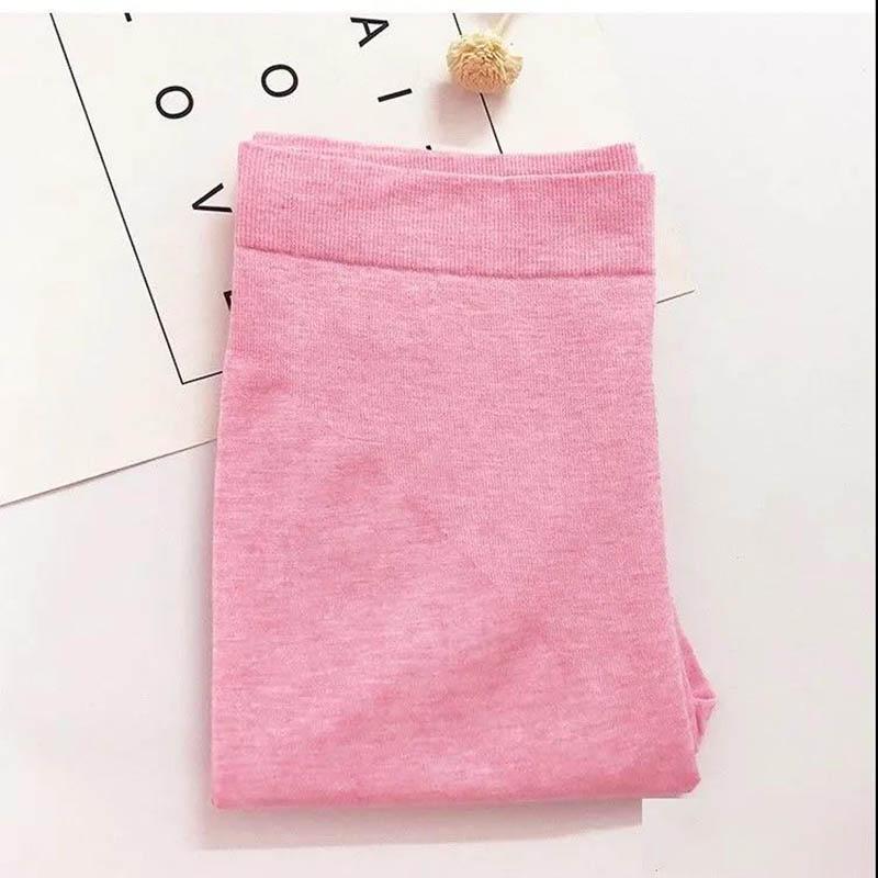 Women's Long Trousers  Inner Wear Student Tight-fitting Body Line Pants High-waist Stretch Large-size Cotton Wool Underwear Bottoming Thermal Pants