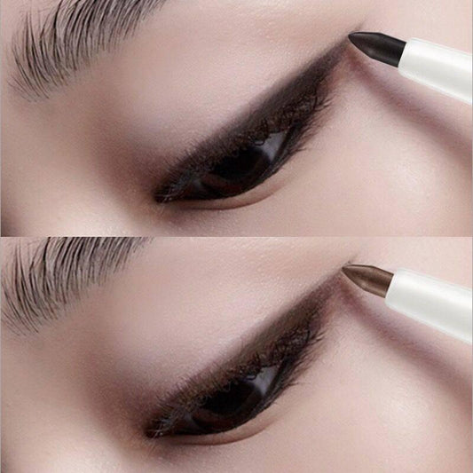 Eyeliner pen female waterproof sweatproof long-lasting non-blooming eyebrow pencil student eyeliner