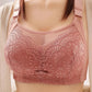 Women Bra No Steel Ring Gathered Underwear Thin Anti Sagging Breast Collection Anti Gloss Bra Women's High-grade Bra