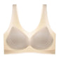 Women's ultra-thin deep V beautiful back latex seamless bra adjustment type gathering anti-sagging no steel ring sports Bra