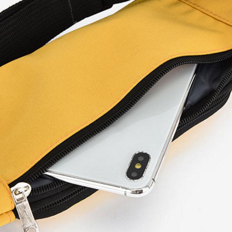 Women's Waist Bag Sports Fashion Korean One-shoulder Chest Bag Light and Versatile Mobile Phone Bag Leisure Travel Messenger Bag