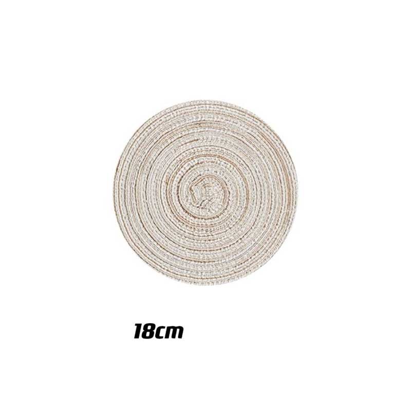 4pcs Nordic Table Insulation Mat Anti-scalding Mat Home Table Mat Table Cloth Mat
