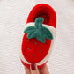 Baby Girls Cotton Slippers Winter Children's Fur Slippers Boys Home Indoor Shoes Non-Slip Kids Slippers