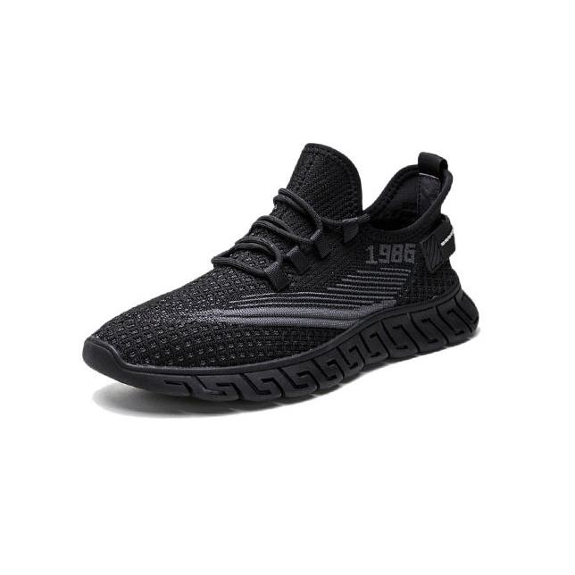Sneakers Men's Casual Shoes Sneakers Men's Light Running Shoes Lace Up Casual Sports Shoes