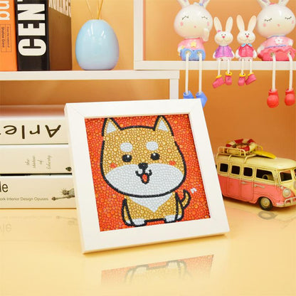 5D DIY Children's Diamond Painting Rhinestone Round Diamond Embroidery Home Decor Improve Relationship Family Activities