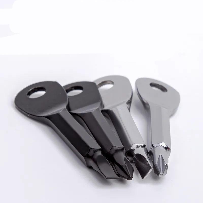 Super Mini Screwdriver Set Portable Screwdriver Outdoor Utility Keychain Small Screwdriver