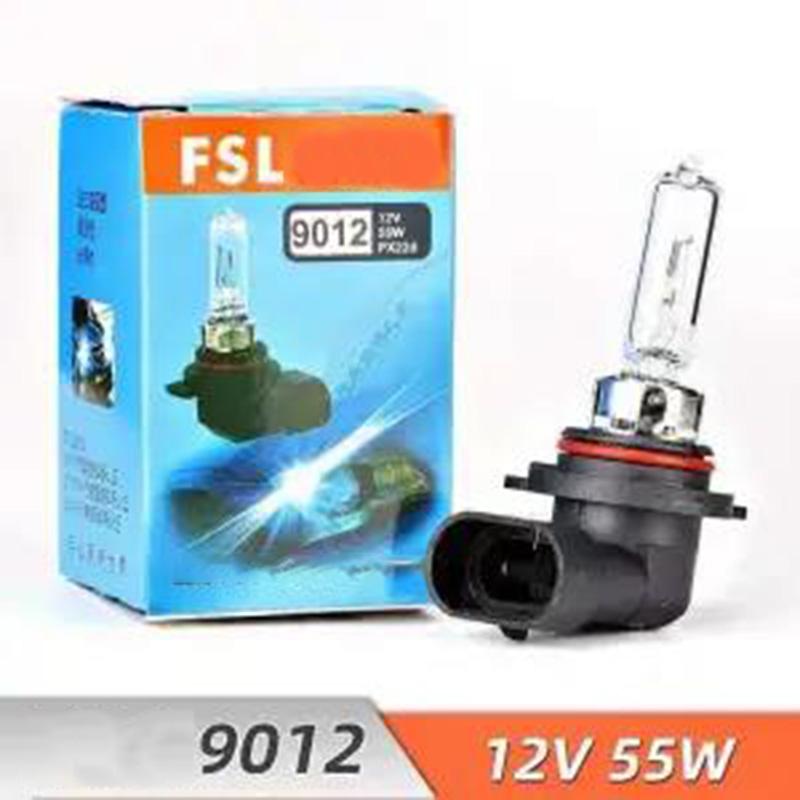Car Bulb Headlight Halogen 12V55W Ultra-bright HB3/HB4/H1/H4/H7/H8/H11 Fog Light and Low Beam Light Integrated 9005 9006 9012 H16