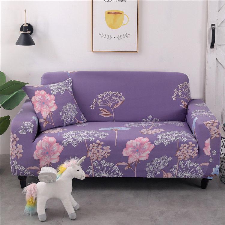 Flower Series Sofa Covers Living Room Stretch Sofa Slipcovers High Elastic Sofa Armchair Couch Cover