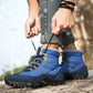 Outdoor Snow Hiking Shoes Men Shoes, Non-slip Warm Snow Boots, Thick Warm Short Boots 38-44