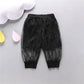 Children's Summer Thin Anti Mosquito Pants Leggings Casual Pants Mesh Korean Loose Lantern Pants Air Conditioning Pants For Boys and Girls