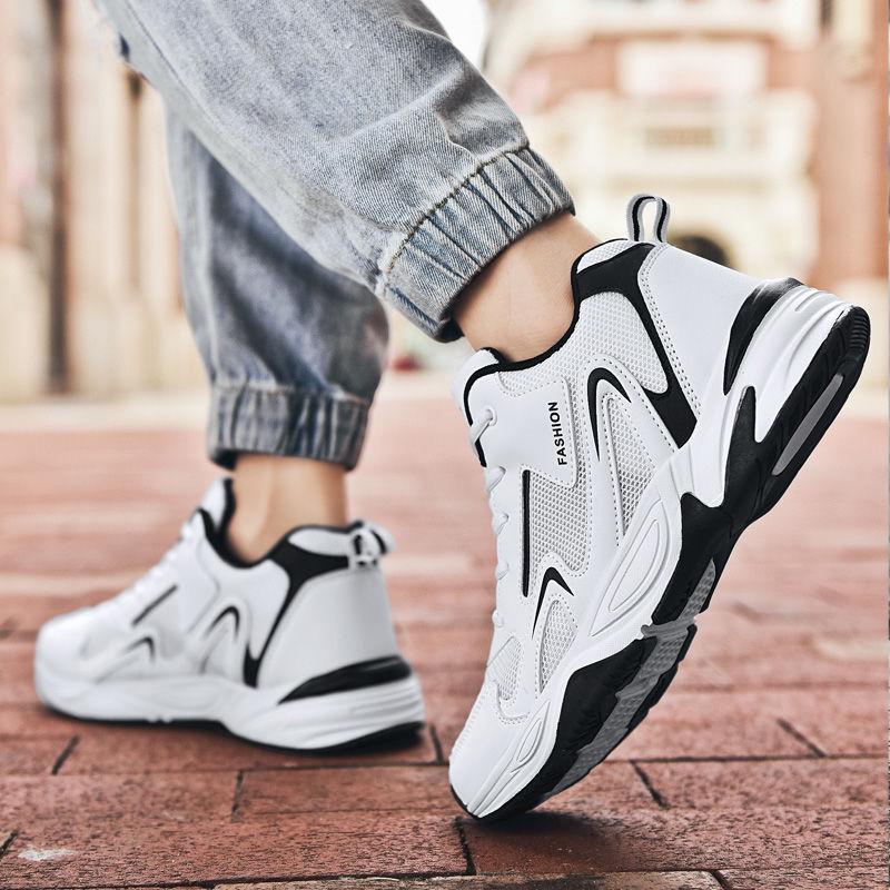 Spring Increased Shoes Inside Men Outdoor Shoes Sports Shoes Men Basketball Shoes Non-slip Wear Comfortable Shoes Men's Casual Shoes